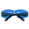Safe Handler Safety Glasses, Anti-Scratch, Blue Lens, Black Frame BLSH-ESCR-CLBT-SG7BL - alternate 4